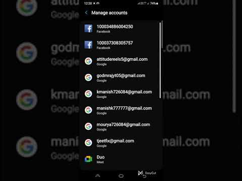 How To Remove Google Account & Email ID Remove || How To How To Remove Google Account & Email ID Remove || How To