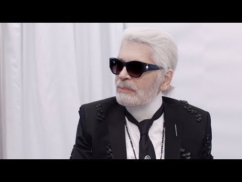 Karl Lagerfeld at the Fall-Winter 2018/19 Ready-to-Wear Show — CHANEL