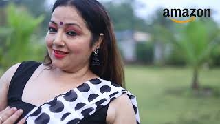 Sirils Women Polka Dots Georgette Saree Amazon Saree Fashion Show L Chiffon Saree For Plus Size