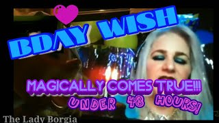 The MAGIC OF A BDAY WISH! Can you Keep it GOING!? #IAMACREATOR