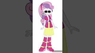 My Little Pony Equestria Girls Monster How Should I Feel Meme-Sweetie Belle