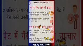 पट म गस बनन क करण और नवरण क उपय