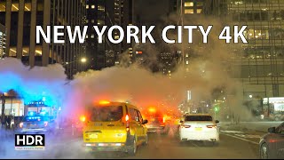 Driving New York City - 4K Hdr - Airport To Times Square