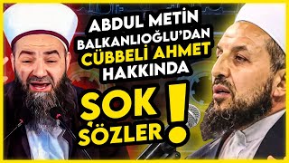 Abdulmetin Balkanlıoğlu'nun Cübbeli Ahmet Hakkındaki Gizli Ses Kaydı! (Detayları