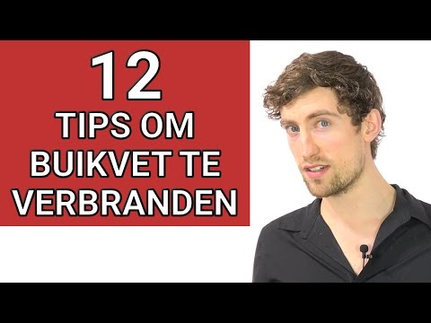 schema om buikvet te verliezen