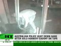 Caught on tape: Robbers in brazen auto-ram-raid snatch ATM in Australia