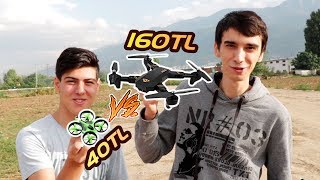 40TL vs. 160TL DRONE SAVAŞI w/ Bafır Adam