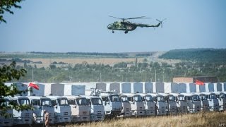 Колонна гуманитарной помощи не будет ждать разрешения украины