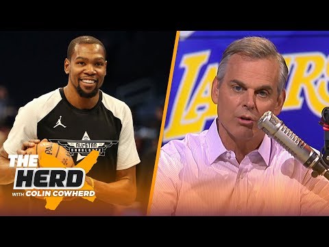 Colin Cowherd on player mobility, says KD can surpass LeBron if he stays with GS | NBA | THE HERD