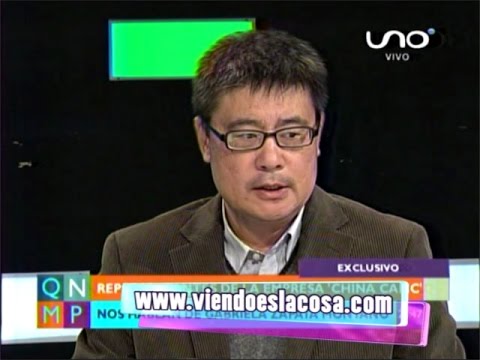 VICEPRESIDENTE DE CHINA CAMC VALORA QUE GABRIELA ZAPATA TENGA DOS PROFESIONES AL MISMO TIEMPO
