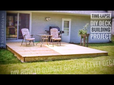 DIY Deck - Project Complete!