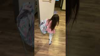 Girl Annoyed At Her Sister