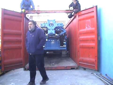 1/3 Unloading container with Et635 exploration multipurpose rc core drilling 1/3 Unloading container with Et635 exploration multipurpose rc core drilling