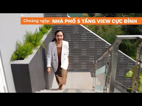 GÕ CỬA | Choáng Ngợp Nhà Phố 5 Tầng View Cực Đỉnh