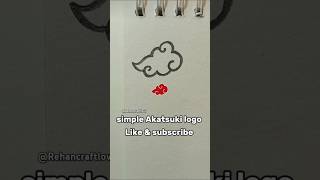 How To Draw Akatsuki Logo