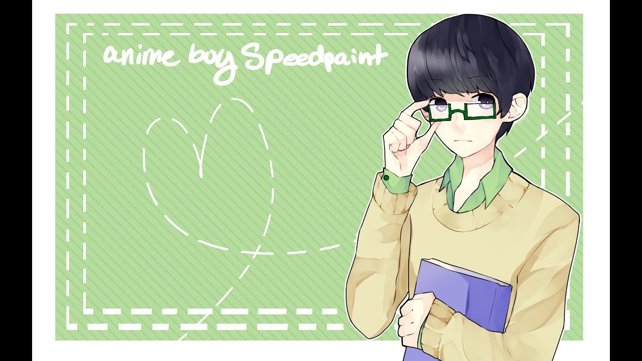 Anime Boy Speedpaint - YouTube