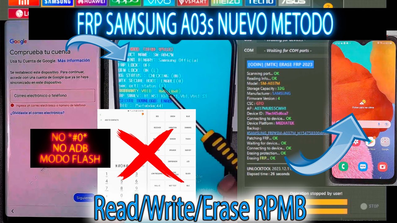 FRP SAMSUNG A03s REMOVE GOOGLE ACCOUNT NEW METHOD FRP SAMSUNG A03s REMOVE GOOGLE ACCOUNT NEW METHOD