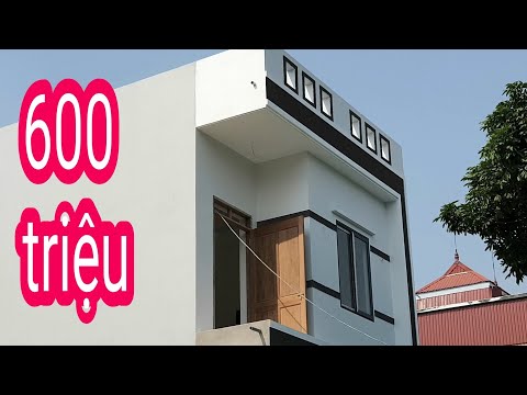Chỉ giá 600 triệu nhà ống 2 tầng 5m x 18m có bản thiết kế