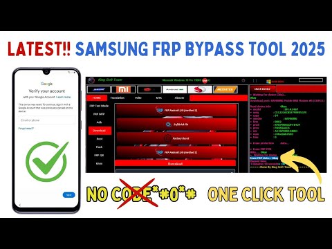 Samsung FRP Bypass 2025 (100% Done) | Samsung FRP Unlock Samsung FRP Bypass 2025 (100% Done) | Samsung FRP Unlock