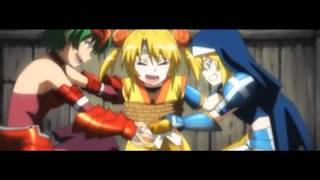 Battle Girls Time Paradox Anime Tickling Scene English Dub