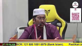 14/04/2024 - KULIAH SUBUH USTAZ MUHAMMAD HAFIZ IBRAHIM : 40 HADIS TENTANG ADAB &