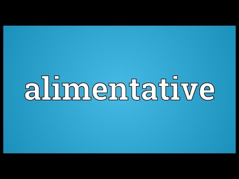 Header of alimentative