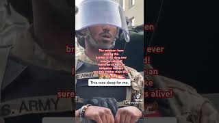 U.s. Army Soldier Kept It Real