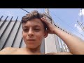 Desafio de 100 inscritos! A dando de cueca na rua kk