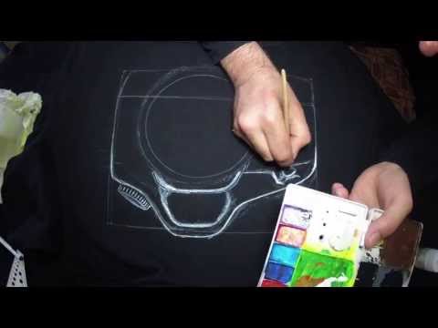 Краска чтобы рисовать на одежде Краска чтобы рисовать на одежде