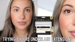 Eylure Underlash Salon Lash Extension Kit Try On