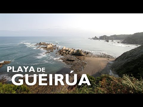 Vidéo sur la plage de Gueirúa