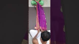 How To Fold Silk Sarees Kanchipuram Silk Sarees