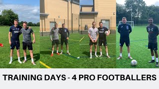 Highlights from a day training with Dave1on1 - 4 professional footballers