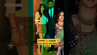 Rohit Sharma Wife Ritika Sajdeh Lovely Couple Viral Fotos