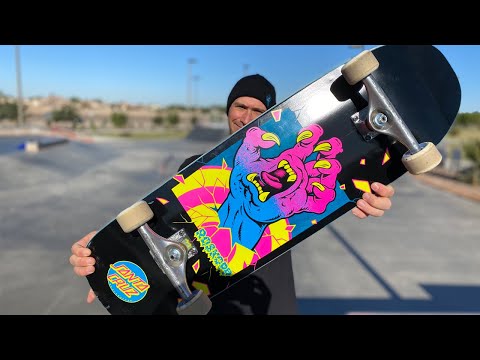 ROSKOPP FRAME HAND SHAPED DECK PRODUCT CHALLENGE W/ ANDREW CANNON! | Santa Cruz Skateboards