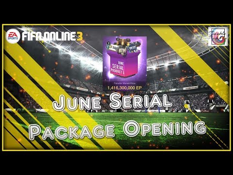 WorldBest Top 15 Draft Pack Sial!!! - June Serial Package Opening - FIFA ONLINE 3 (ENGLISH)