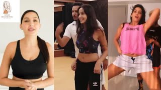 Bollywood Actress Norah Fatehi Hot Movesnorah Fatehi Hottest Videonorah Fatehi Dance Rehearsal