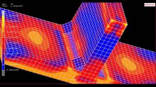 Consecutive Processes With Msc Marc Mentat T-Welding And Pocket Machining