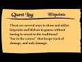 hitpoints