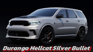 2024 Durango Hellcat Silver Bullet Is The Beginning Of The End For The Supercharged V-8