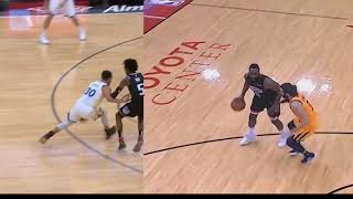 Stephen Curry Called For A Travel For James Hardens Stepback Lets See Whats Different