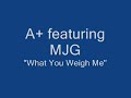 view What You Weigh Me (feat. MJG)