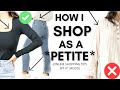 HOW I SHOP AS A *PETITE* WITH A FULLER CHEST SIZE! / Online Shopping Tips / 5ft 0''
