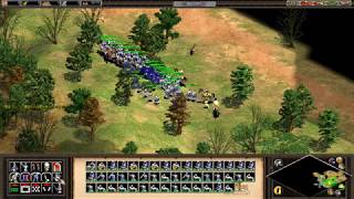 【実況】Age of Empires 2 アラリック すべての道は包囲された街に通ず 簡単