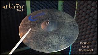 Artisan Turk Cymbals - F Gobi Series 18 Crash
