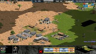 AoE 22 Random VaneLove, Tễu vs Tiểu Màn Thầu, Dương Còi Ngày 19/03/2018
