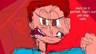 Garfielf but it is done by 4Kids