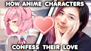 How Anime Characters Confess Their Love