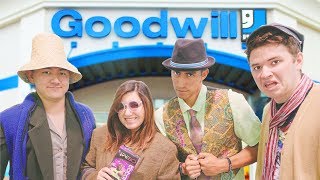 $25 Goodwill Challenge! Dressing Our Friends in Ridiculous Outfits!