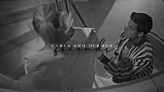 carla & herman | we weren't just friends [crossover AU]